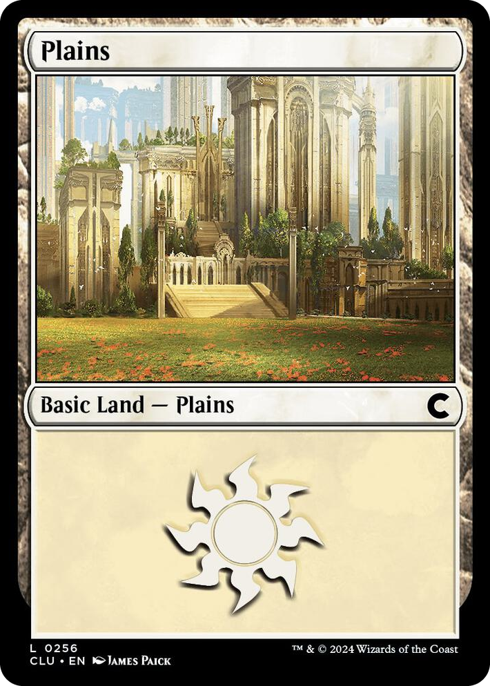 0256 Plains (0256) L Ravnica: Clue Edition