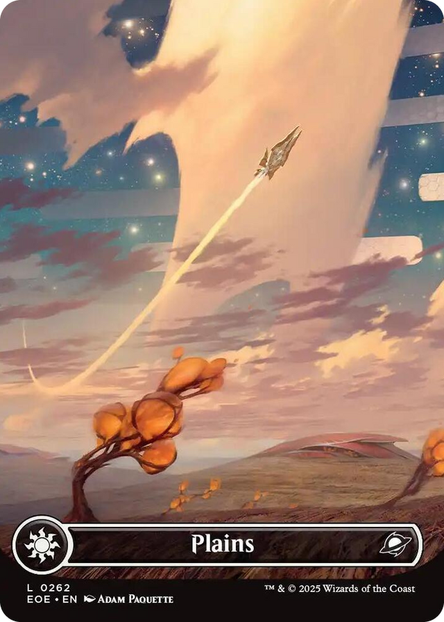 0262 Plains (0262) (Borderless) L Edge of Eternities