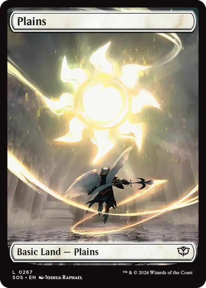 Plains (0267) #267 L - Secrets of Strixhaven Pokemon card