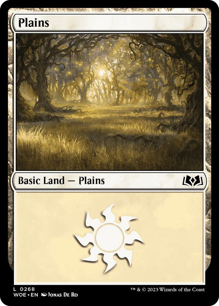 0268 Plains (0268) L Wilds of Eldraine