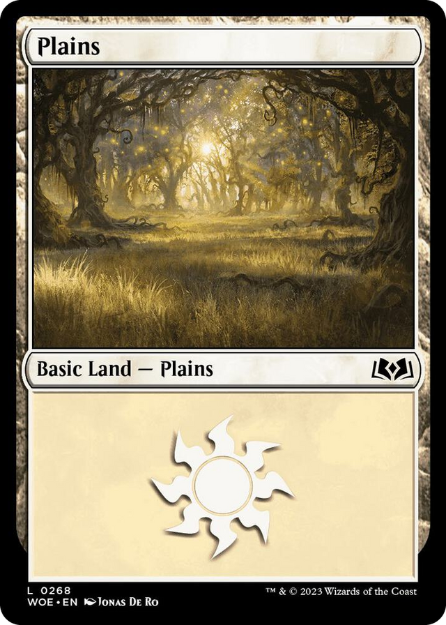 0268 Plains (0268) L Wilds of Eldraine