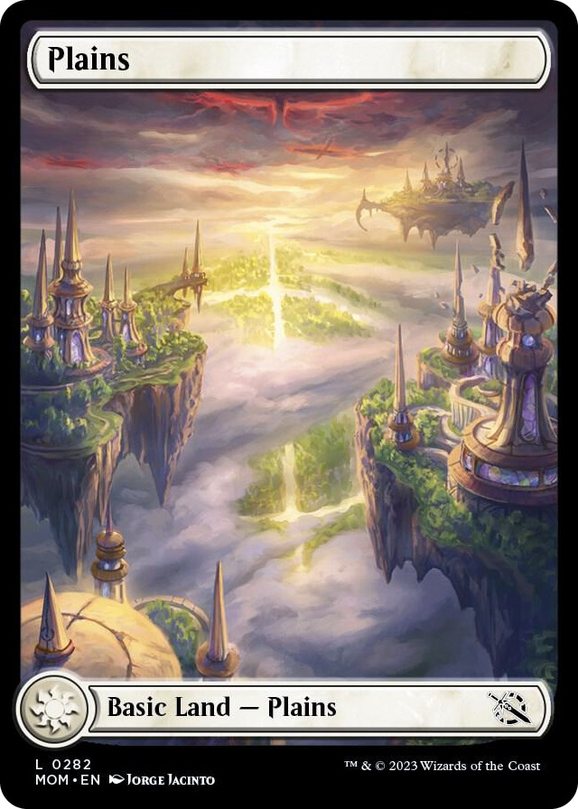 Plains (0282) #282 L - March of the Machine Pokemon card