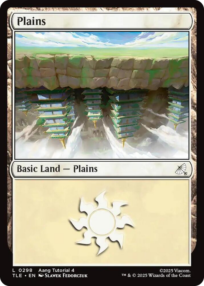 Plains (0298) #298 L - The Last Airbender: Eternal-Legal Pokemon card
