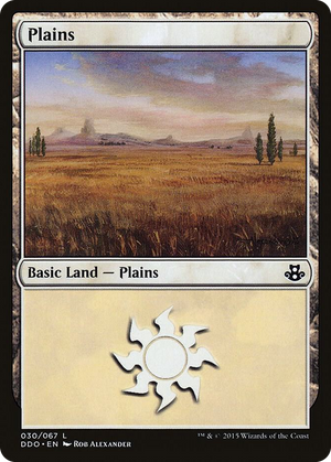 0030 Plains (030) L Duel Decks: Elspeth vs. Kiora