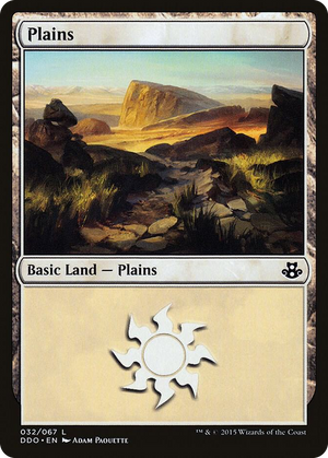 0032 Plains (032) L Duel Decks: Elspeth vs. Kiora
