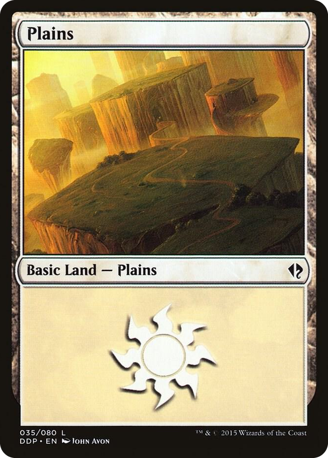 Plains (035) #35 L - Duel Decks: Zendikar vs. Eldrazi Pokemon card