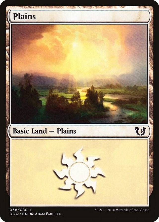 0038 Plains (038) L Duel Decks: Blessed vs. Cursed