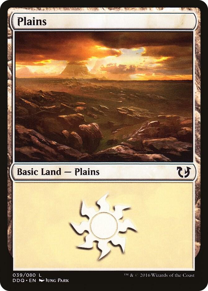 Plains (039) #39 L - Duel Decks: Blessed vs. Cursed Pokemon card