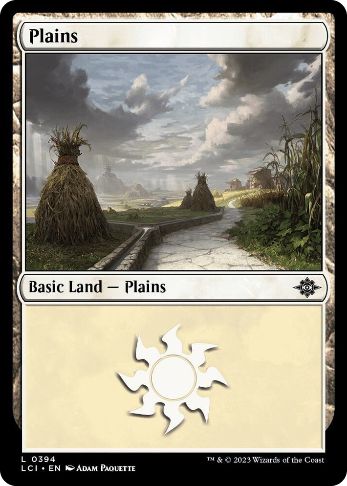 0394 Plains (0394) L The Lost Caverns of Ixalan