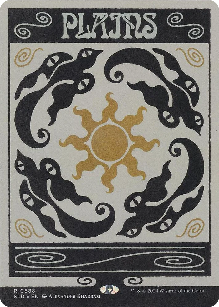 0888 Plains (0888) (Rainbow Foil) R Secret Lair Drop Series