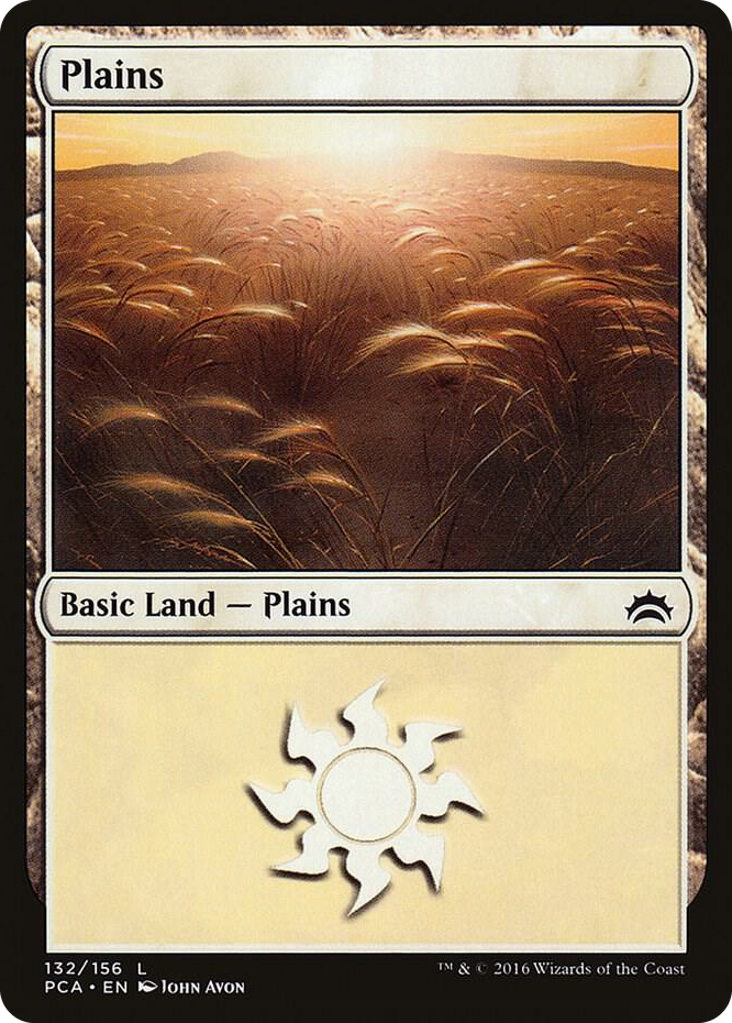 Plains (132) #132 L - Planechase Anthology Pokemon card
