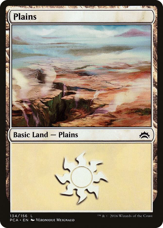 Plains (134) #134 L - Planechase Anthology Pokemon card