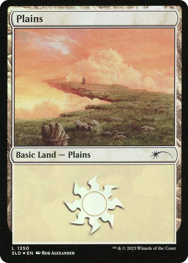1350 Plains (1350) L Secret Lair Drop Series