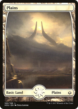 0185 Plains (185) - Full Art L Hour of Devastation