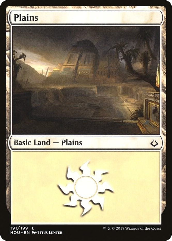 Plains (191) #191 L - Hour of Devastation Pokemon card