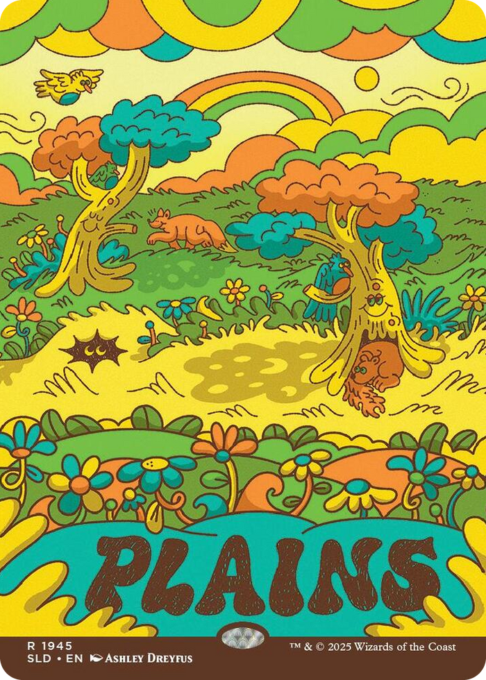 Plains (1945) #1945 R - Secret Lair Drop Series Pokemon card