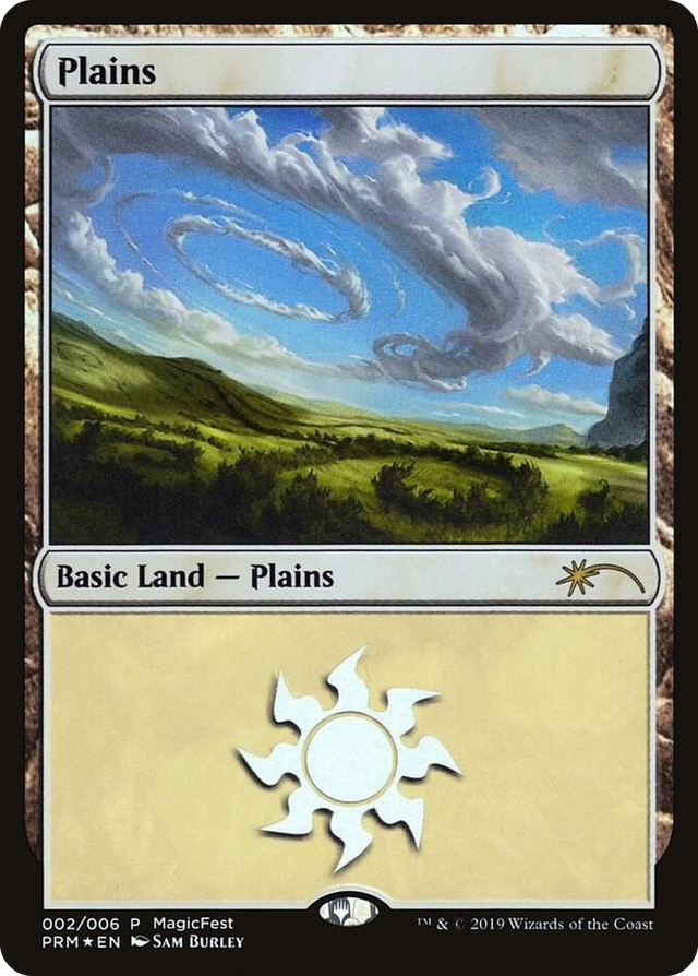 0002 Plains (2019) L MagicFest Cards