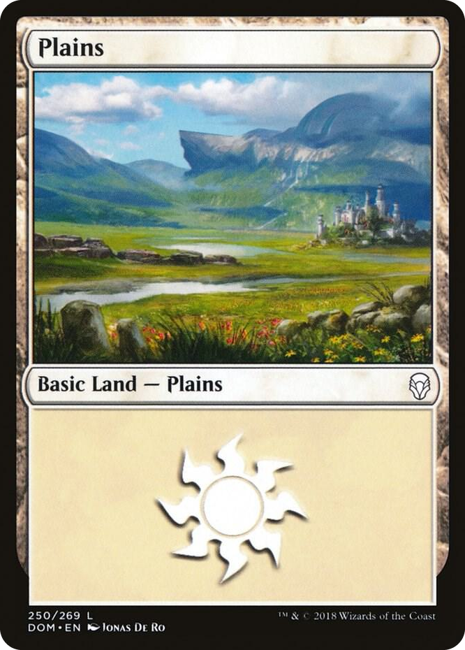 0250 Plains (250) L Dominaria