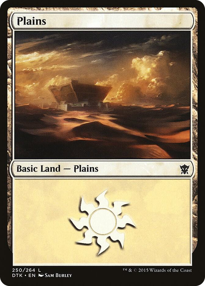 0250 Plains (250) L Dragons of Tarkir
