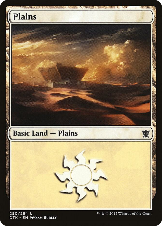 0250 Plains (250) L Dragons of Tarkir