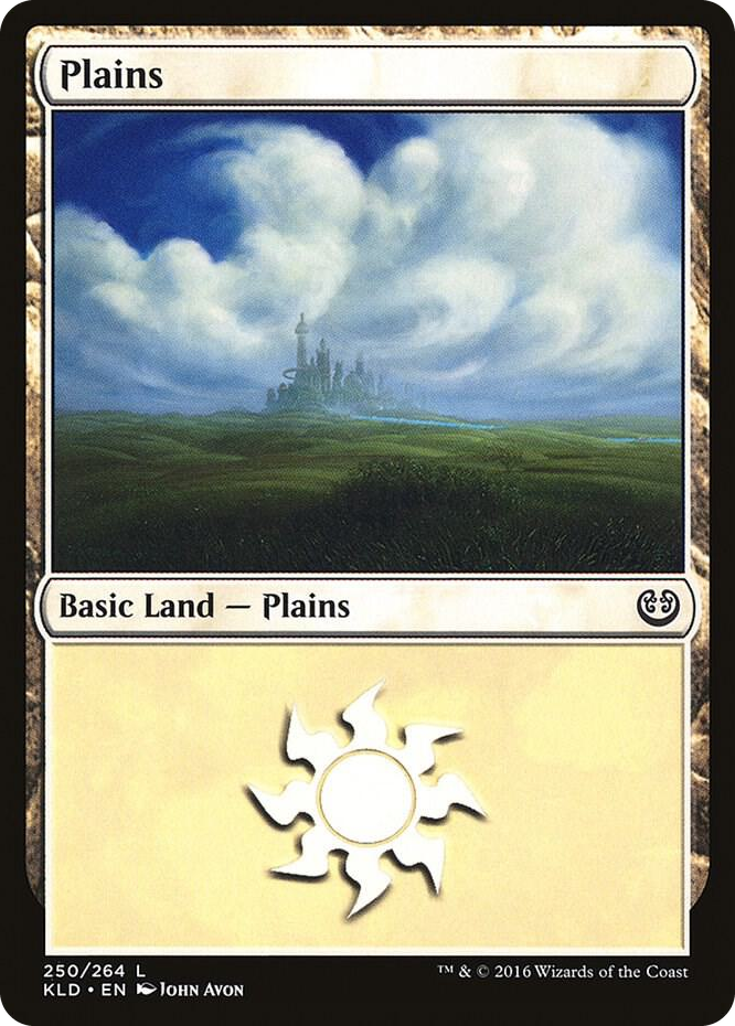 Plains (250) #250 L - Kaladesh Pokemon card