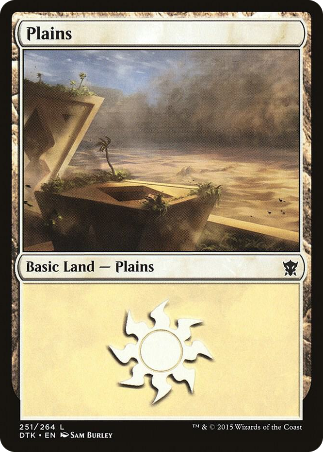 0251 Plains (251) L Dragons of Tarkir