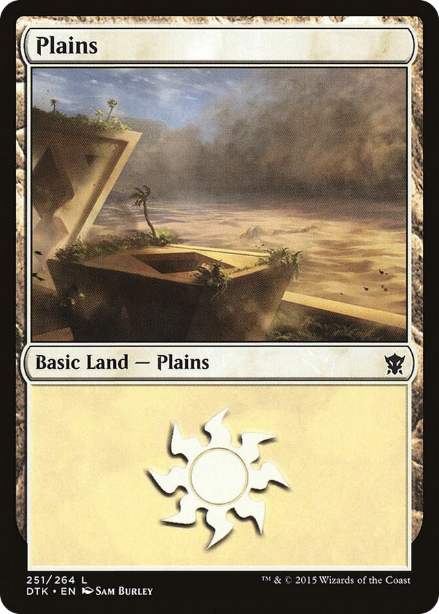 0251 Plains (251) L Dragons of Tarkir