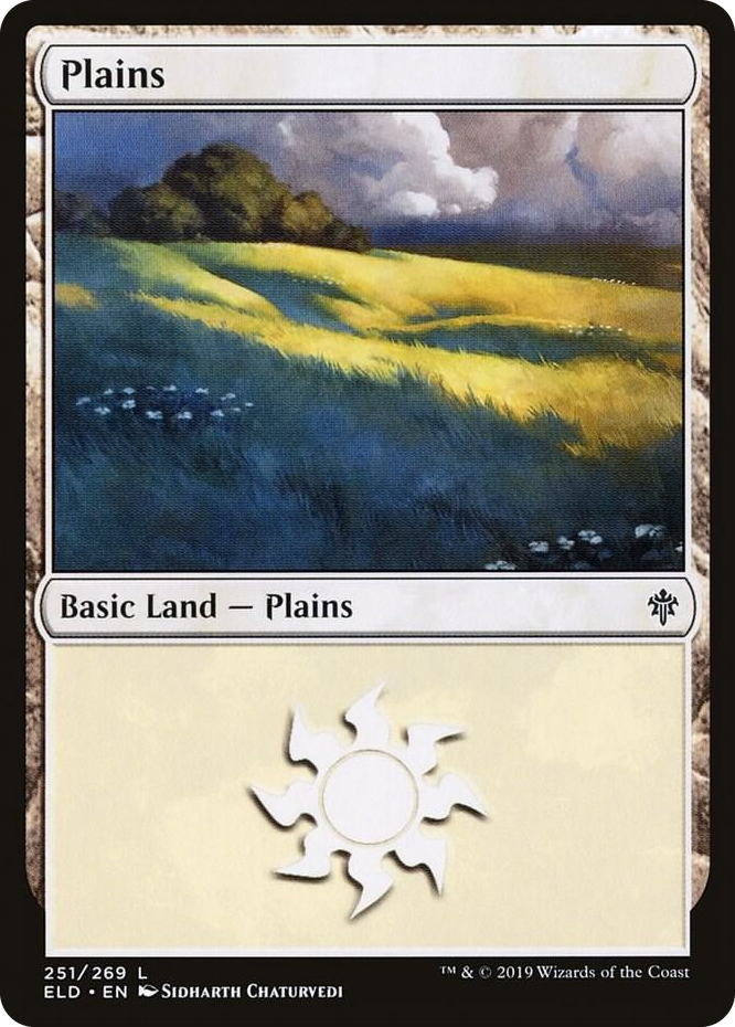 0251 Plains (251) L Throne of Eldraine