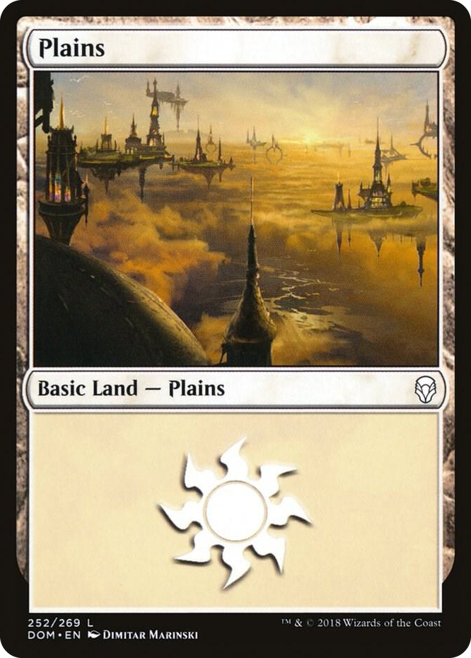 0252 Plains (252) L Dominaria