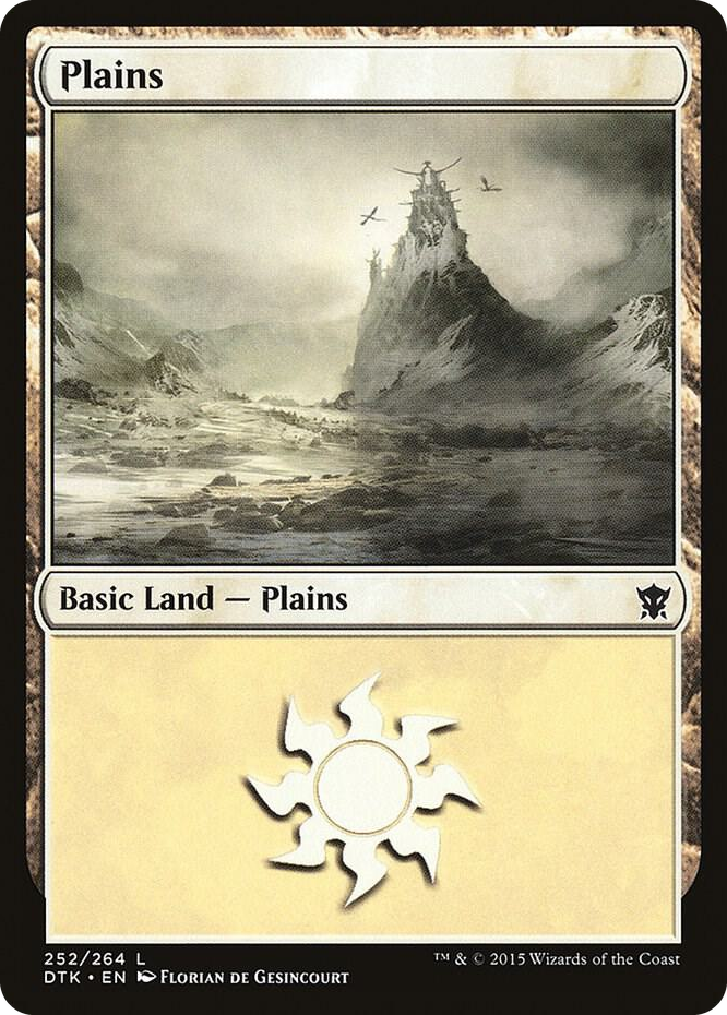 0252 Plains (252) L Dragons of Tarkir