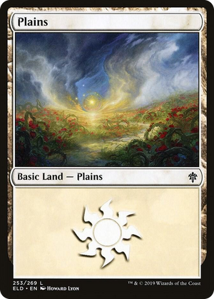 0253 Plains (253) L Throne of Eldraine