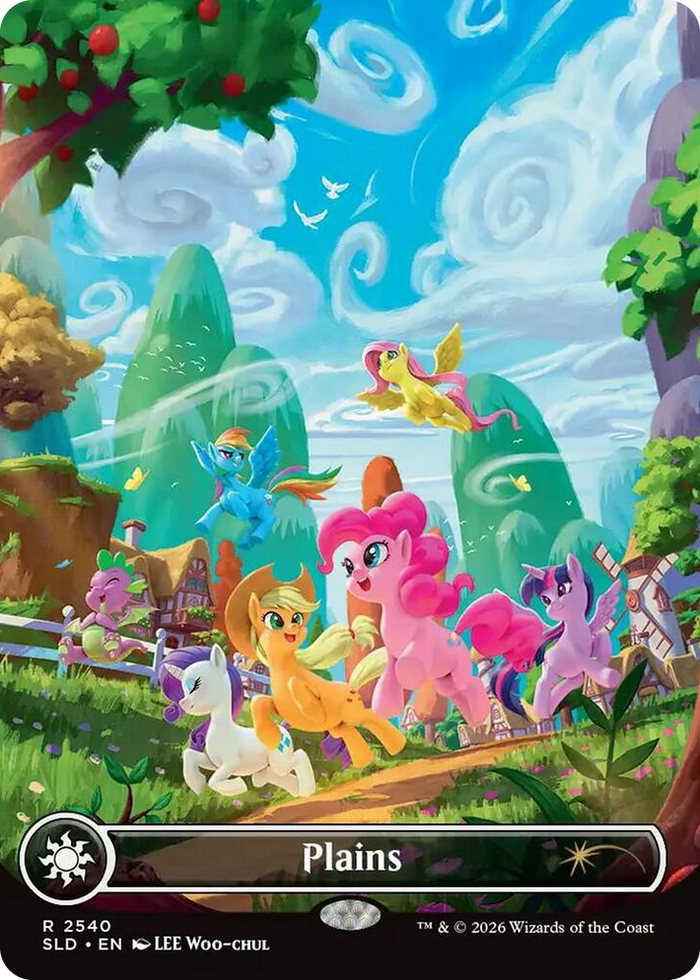 Plains (2540) #2540 R - Secret Lair Drop Series Pokemon card