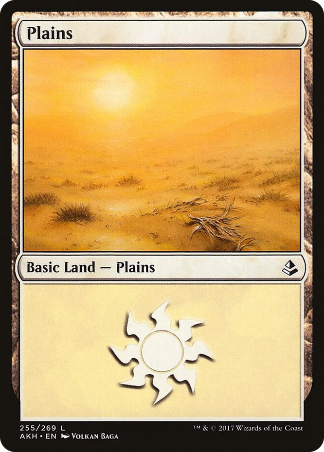 Plains (255) #255 L - Amonkhet Pokemon card