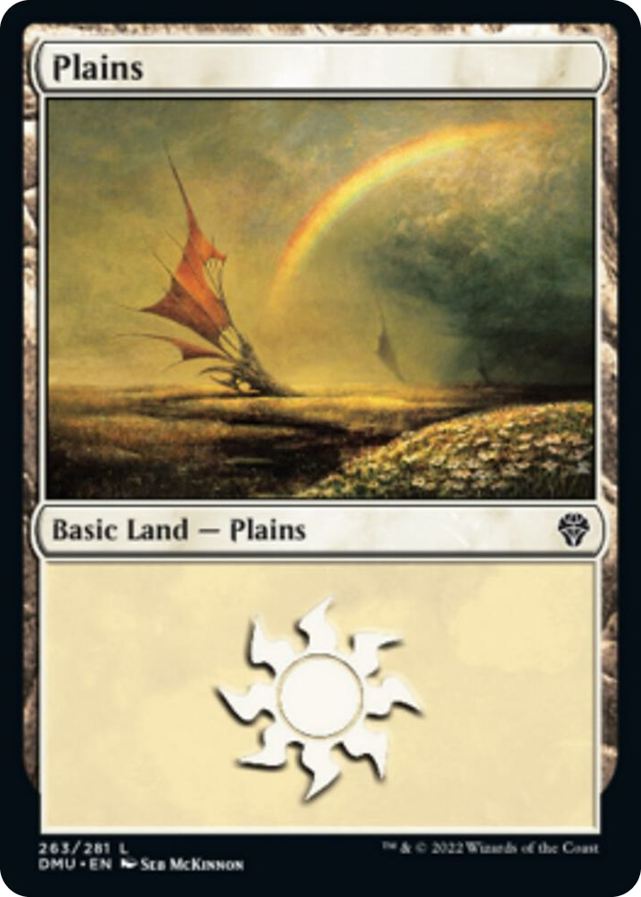 0263 Plains (263) L Dominaria United