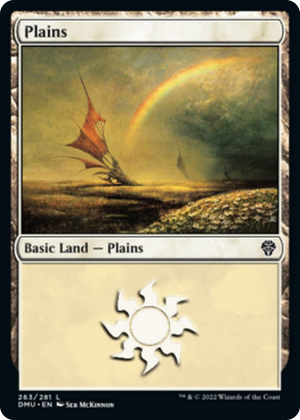 0263 Plains (263) L Dominaria United