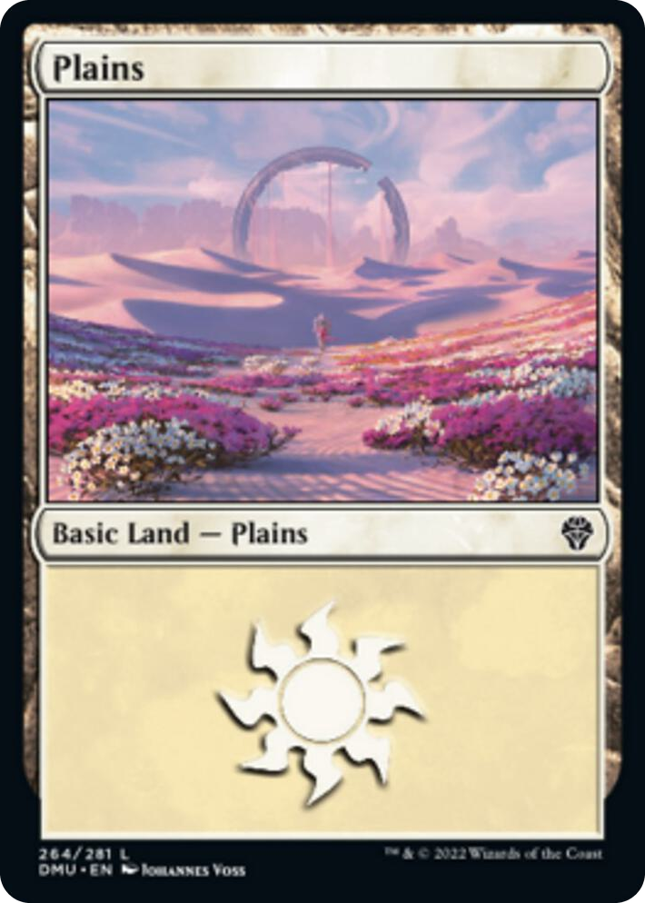 0264 Plains (264) L Dominaria United