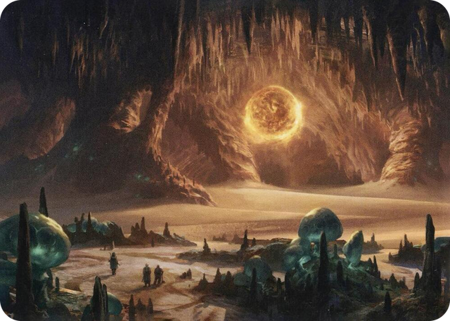 0063 Plains (265) Art Card S Art Series: Adventures in the Forgotten Realms