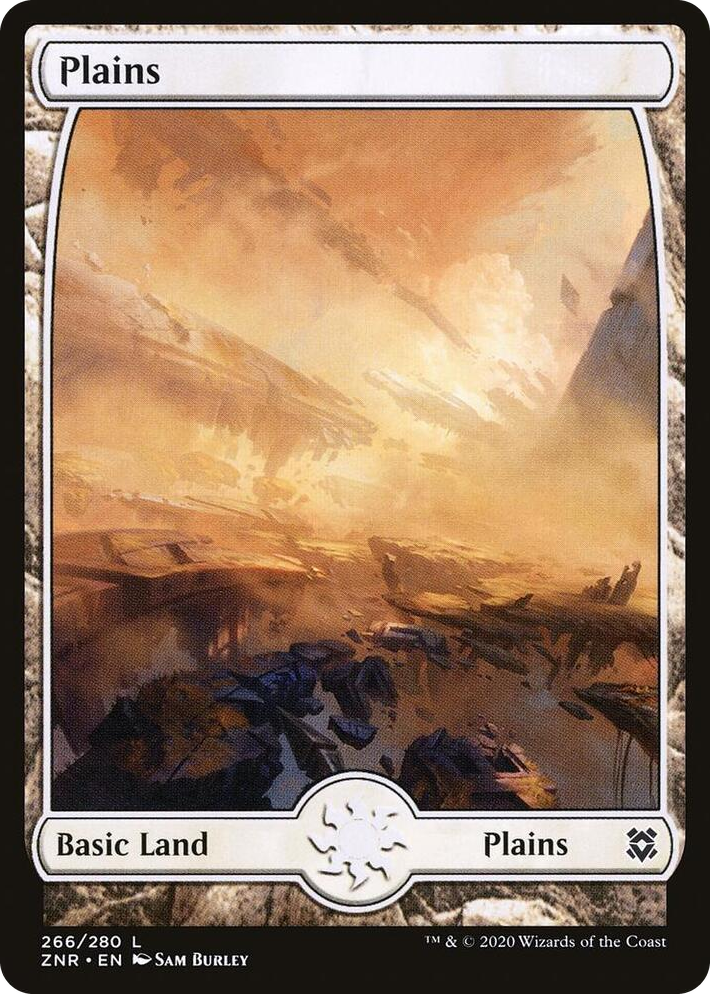 0266 Plains (266) - Full Art L Zendikar Rising