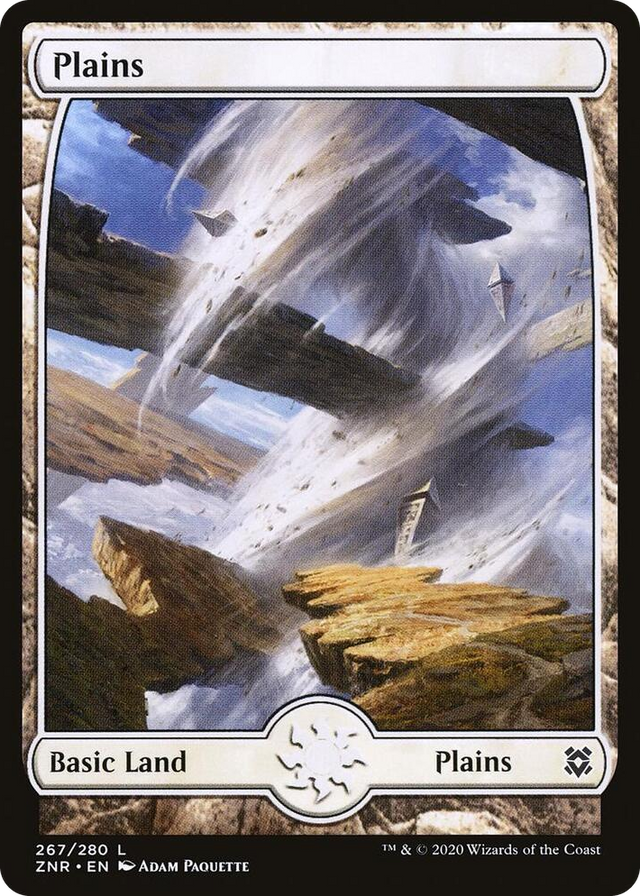 0267 Plains (267) - Full Art L Zendikar Rising