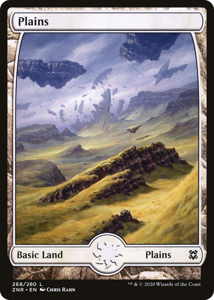 0268 Plains (268) - Full Art L Zendikar Rising