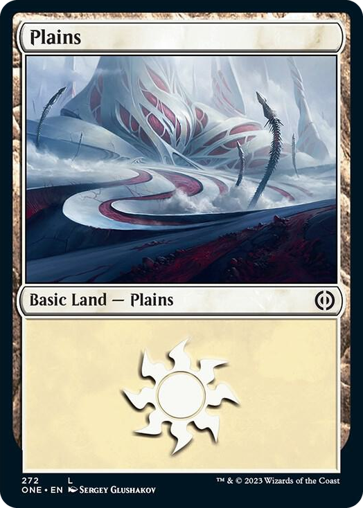 Plains (272) #272 L - Phyrexia: All Will Be One Pokemon card
