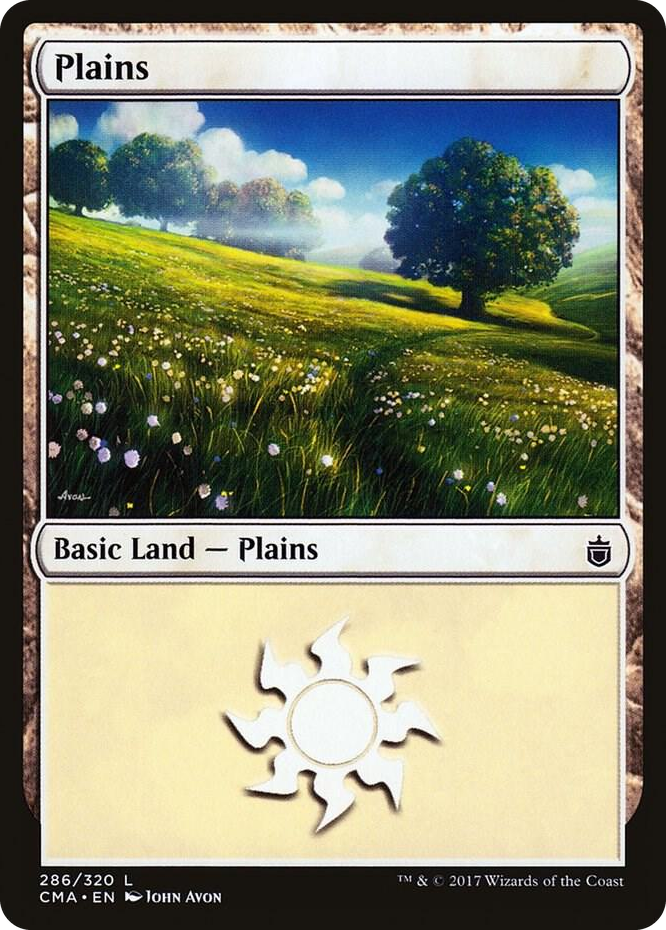 Plains (286) #286 L - Commander Anthology Pokemon card