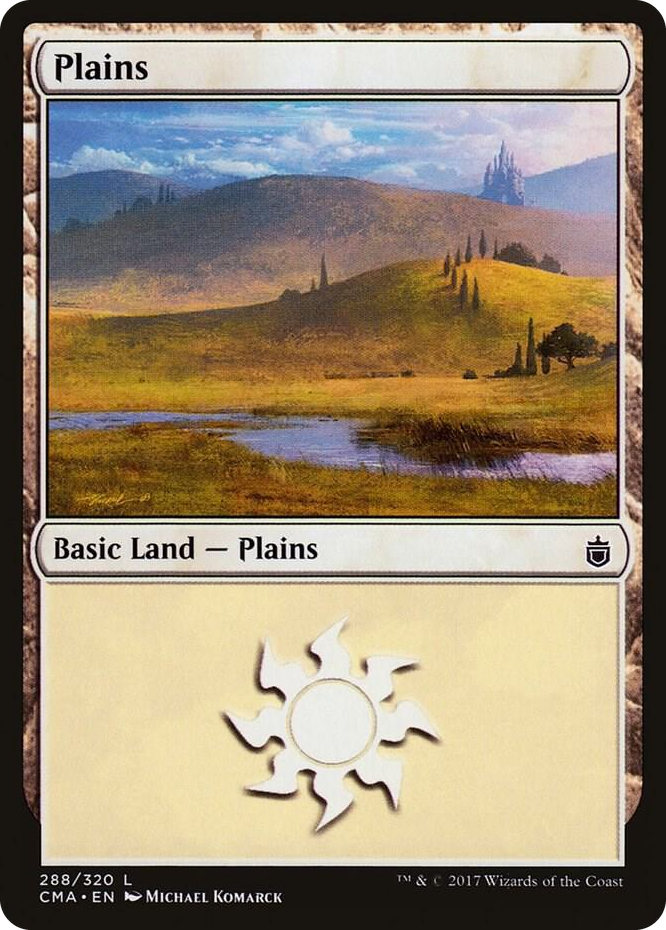 Plains (288) #288 L - Commander Anthology Pokemon card