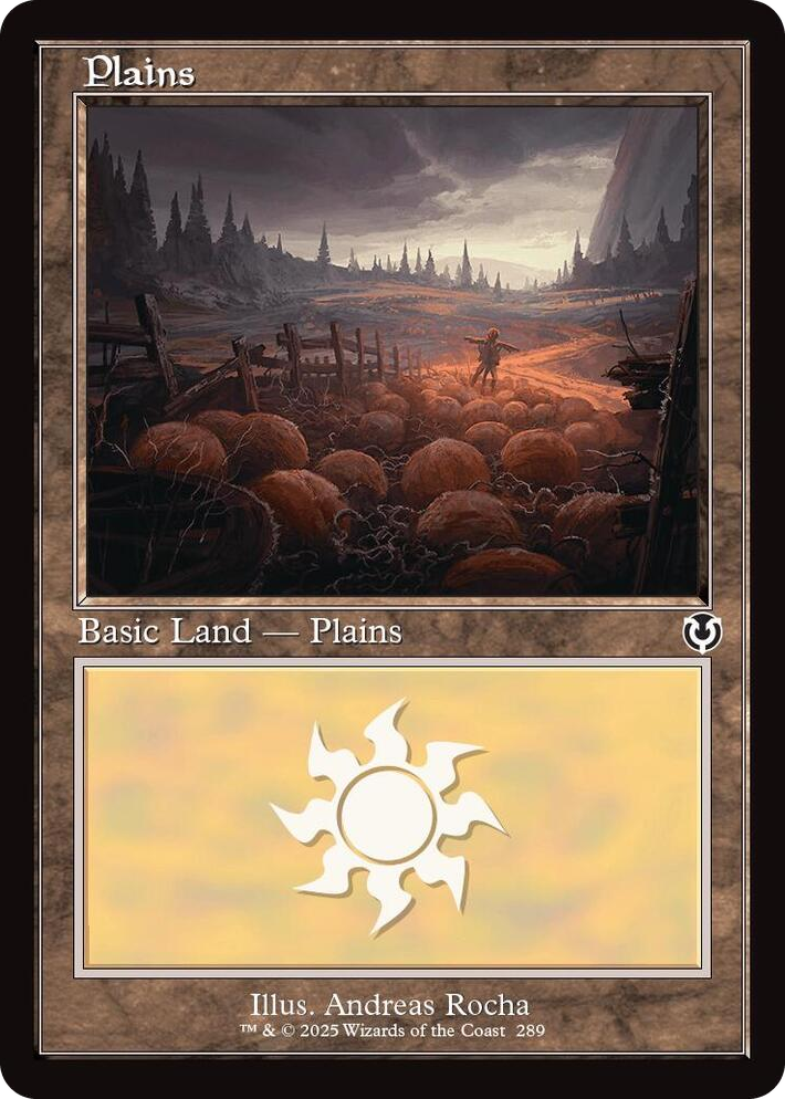 0289 Plains (289) (Retro Frame) L Innistrad Remastered