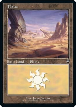 0030 Plains (30) (Retro Frame) L Commander: The Brothers' War