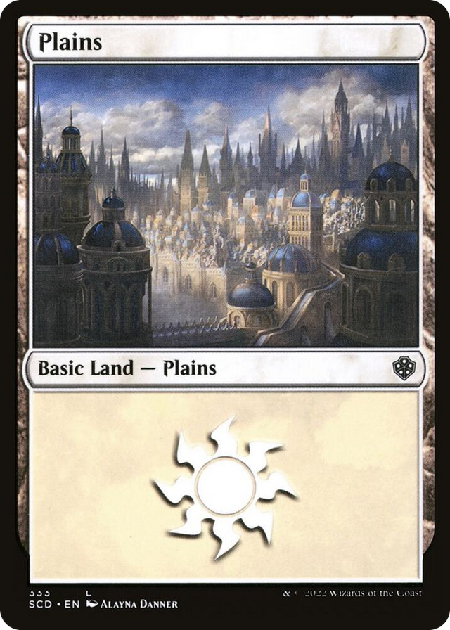 0333 Plains (333) L Starter Commander Decks
