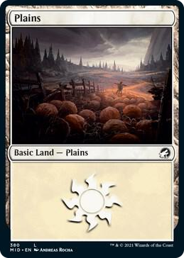 0380 Plains (380) L Innistrad: Midnight Hunt