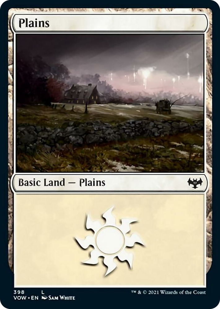 0398 Plains (398) L Innistrad: Crimson Vow