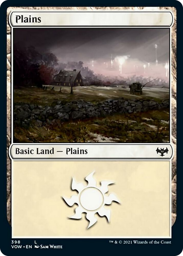 0398 Plains (398) L Innistrad: Crimson Vow