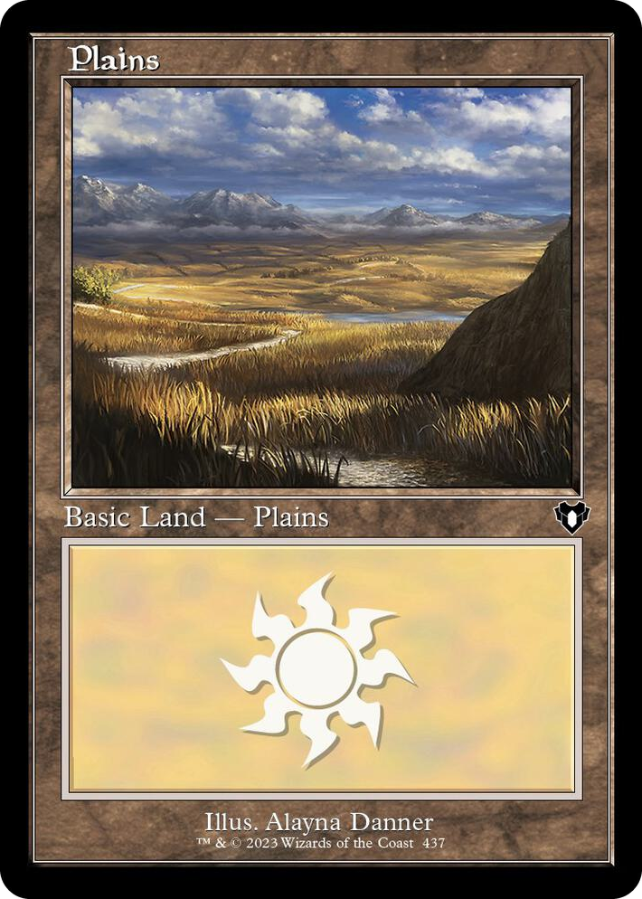 0437 Plains (437) (Retro Frame) L Commander Masters